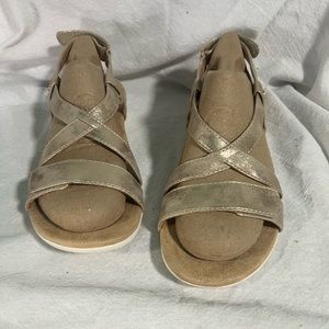 Spenco Rose Gold Sandals